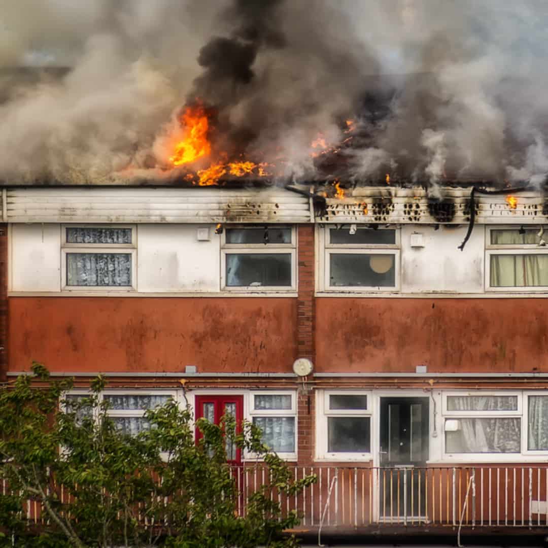 House on fire